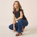 Luvare's Wide Leg Jeans