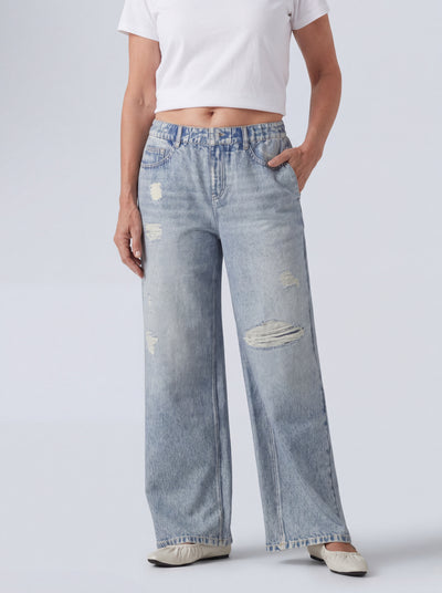 Faded Light Blue (Distressed)